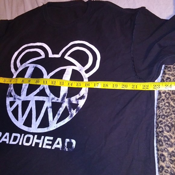 Billy joel x radiohead inside out misprint band tour t - Picture 4 of 6